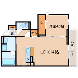 静岡駅 バス21分  大浜公園入口下車：停歩4分 1階の物件間取画像